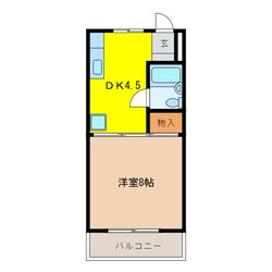 コーポきその物件間取画像